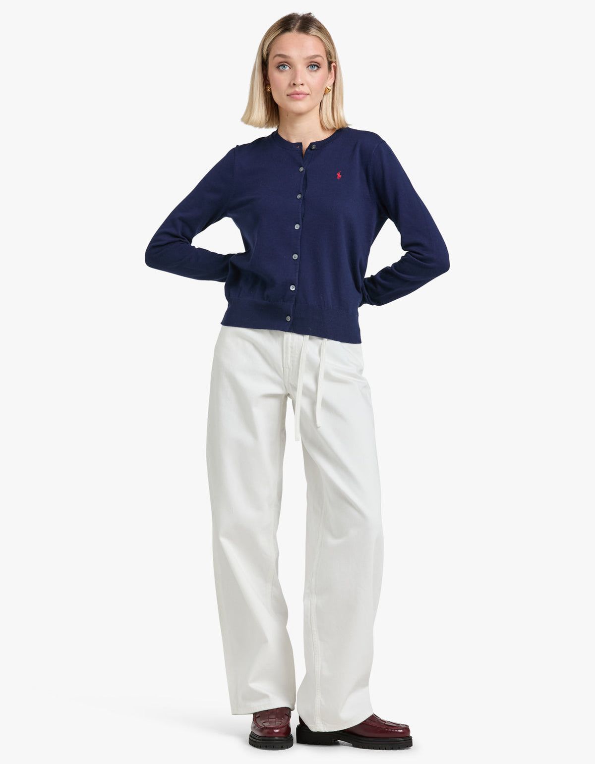 Saharper Jeans Belt 15620 - White Rock