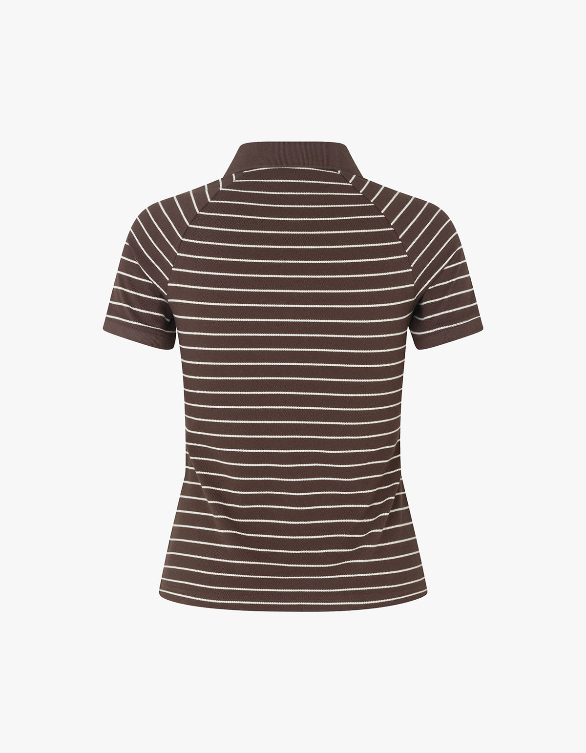 Samia S/S Polo 15888 - Coffee Brown St.