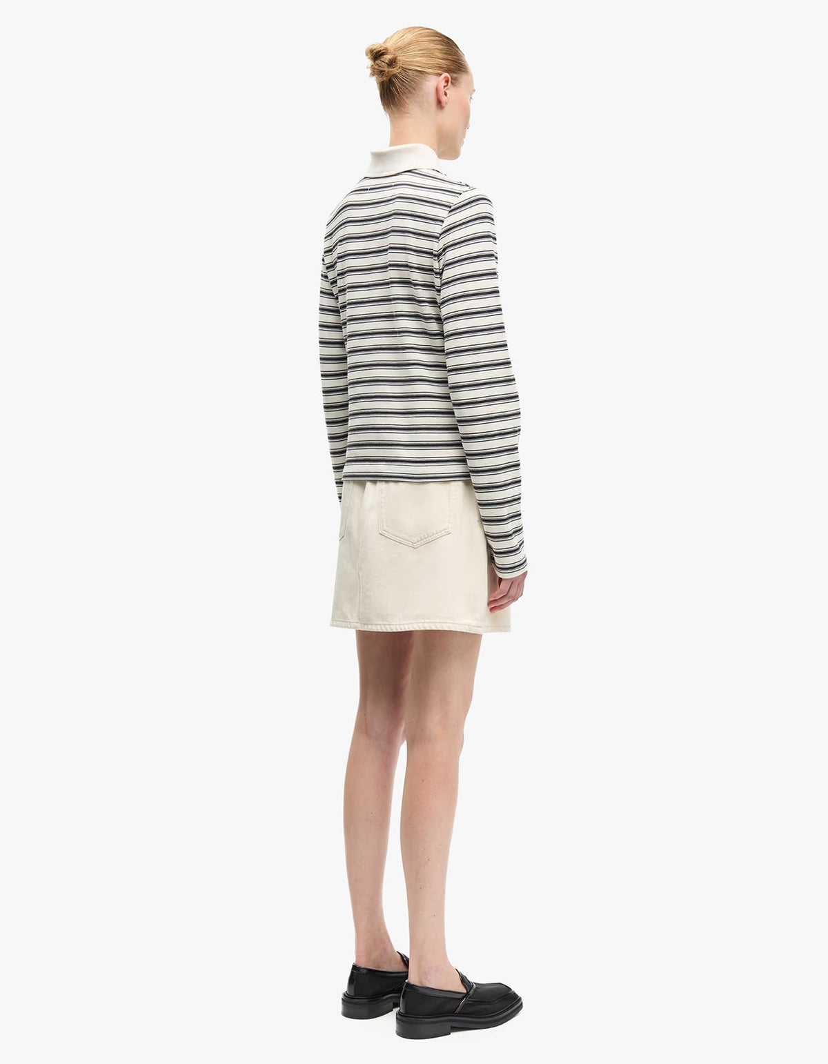 Sadonell L/S Polo 15512 - Egret St.