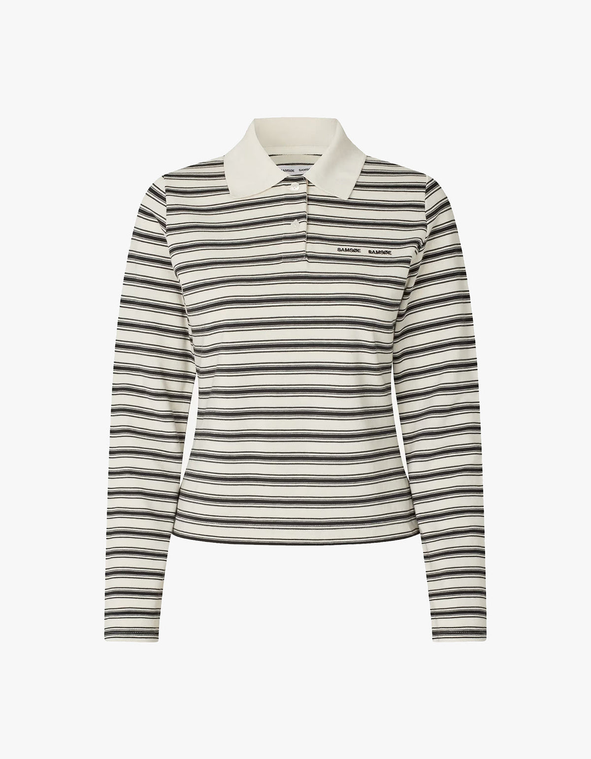 Sadonell L/S Polo 15512 - Egret St.
