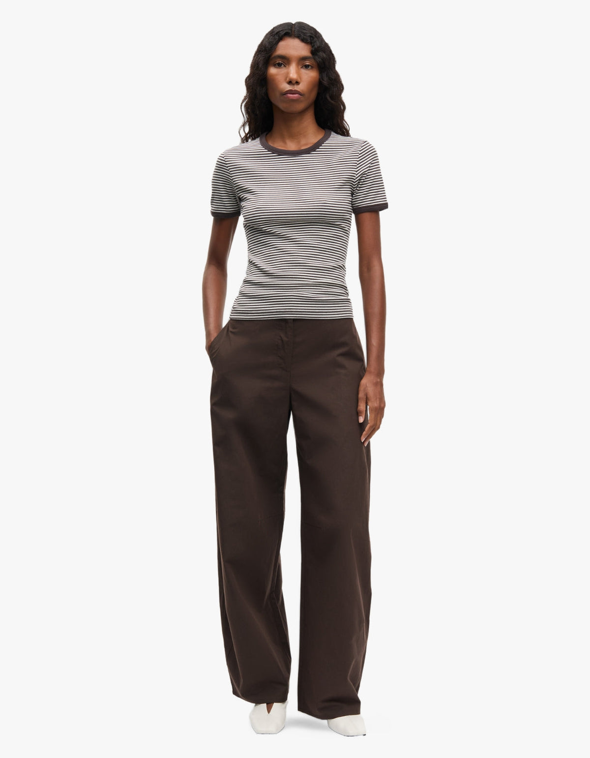 Saroko Trousers 16046 - Mulch