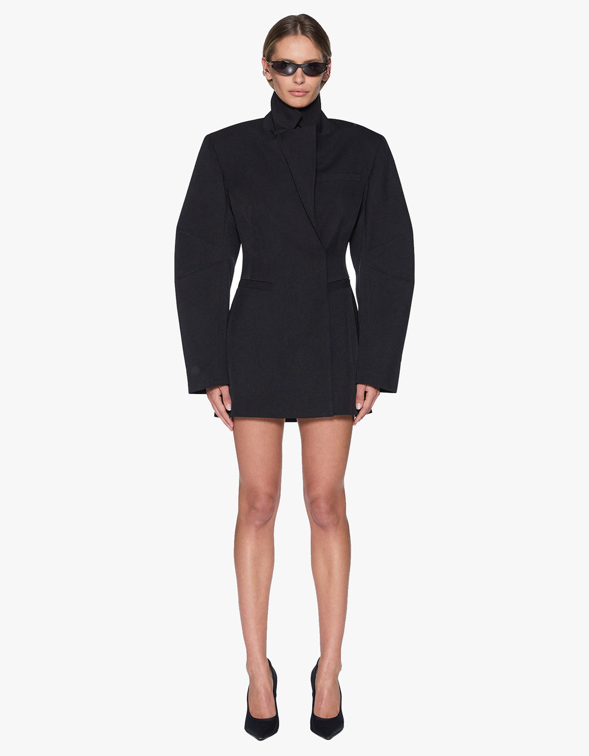 Dare Blazer Dress Black - Black