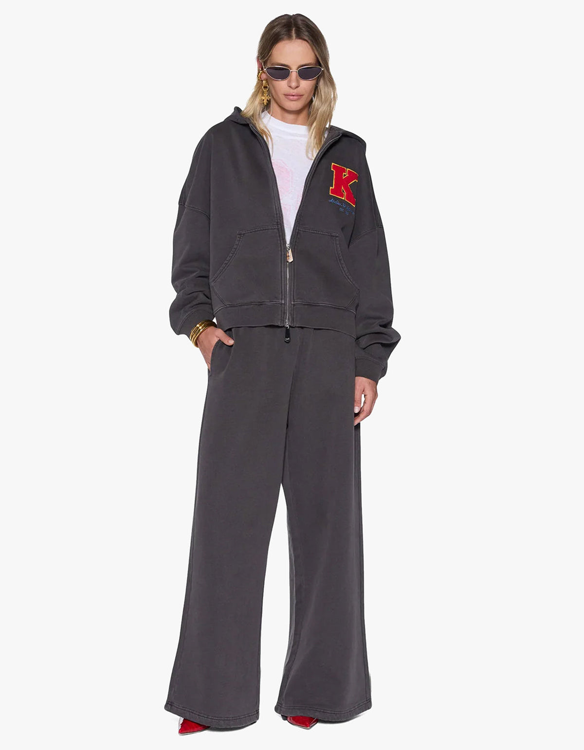 Campus Hoodie Washed Black - Washed Black