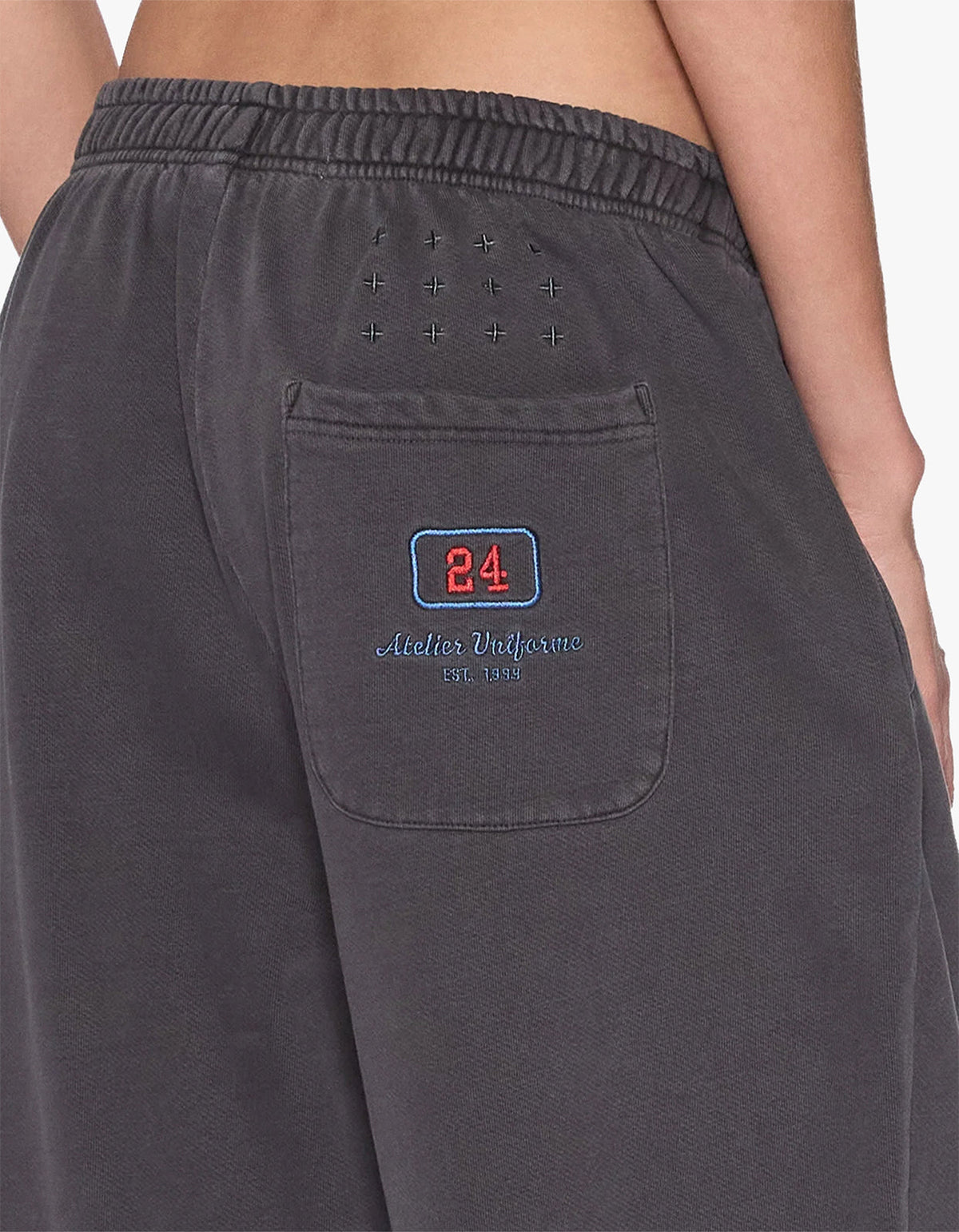 Boyfriend Trakpant Washed Black - Washed Black