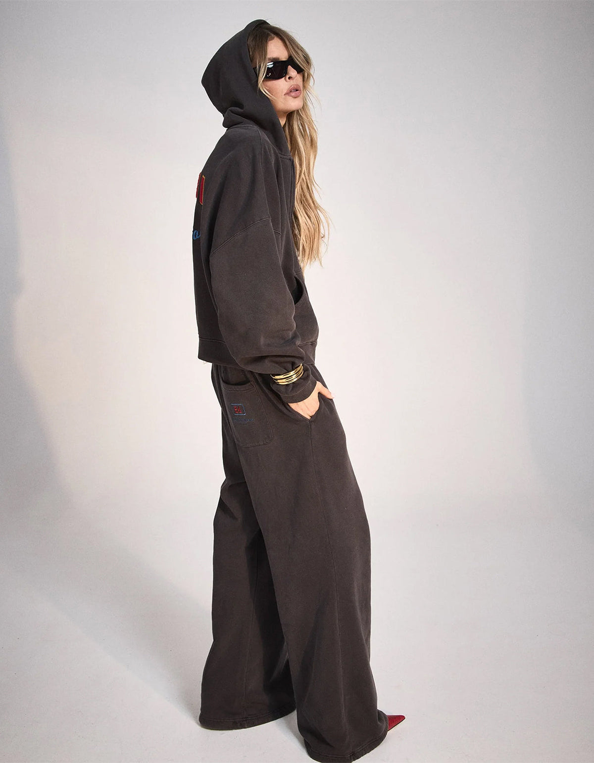 Boyfriend Trakpant Washed Black - Washed Black