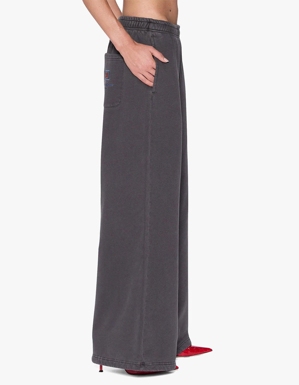 Boyfriend Trakpant Washed Black - Washed Black