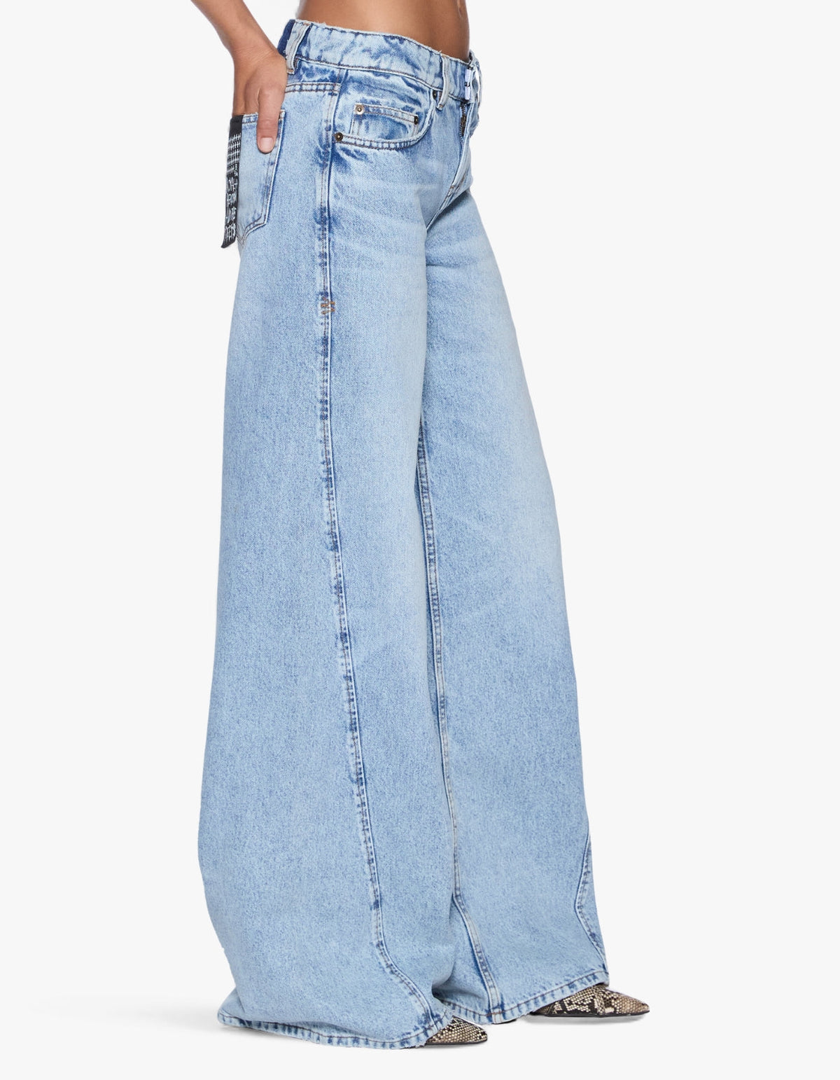 Dropout Jean - Flight Blue