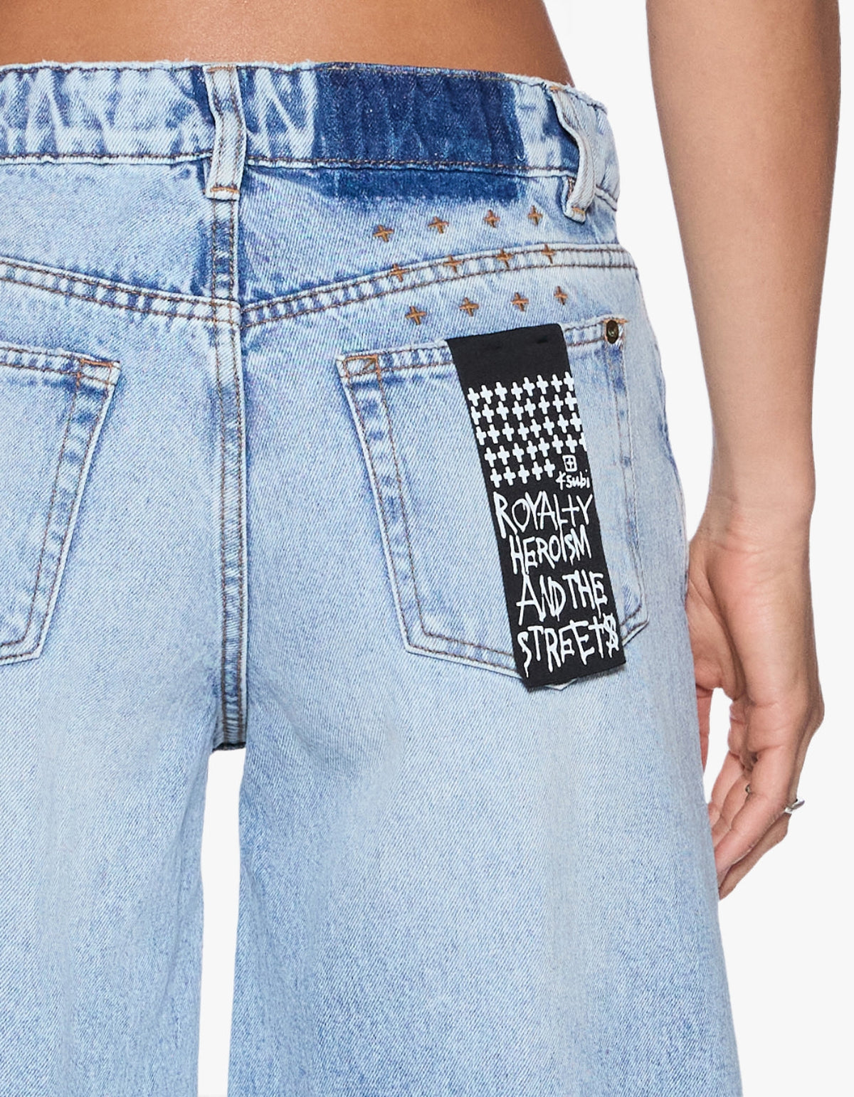 Dropout Jean - Flight Blue