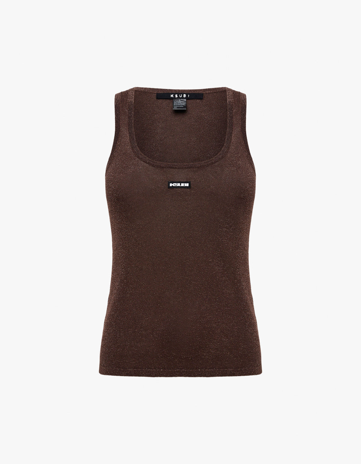 Origin Knit Tank - Stone Lurex