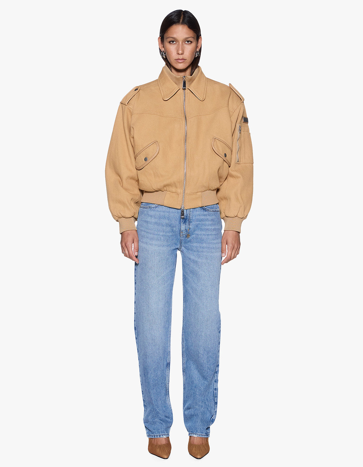 Odyssey Bomber Jacket - Tan