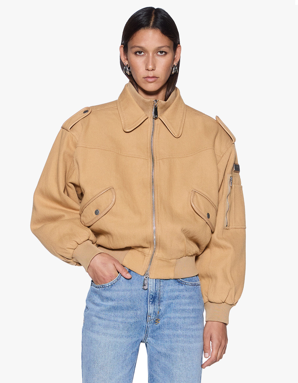 Odyssey Bomber Jacket - Tan