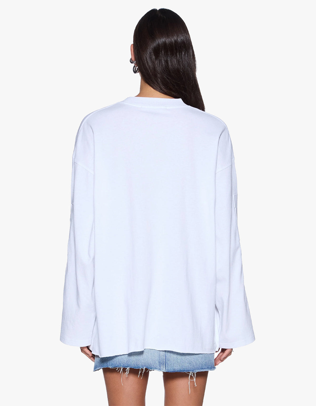 Sott Altar Boyfriend L/S Tee - White
