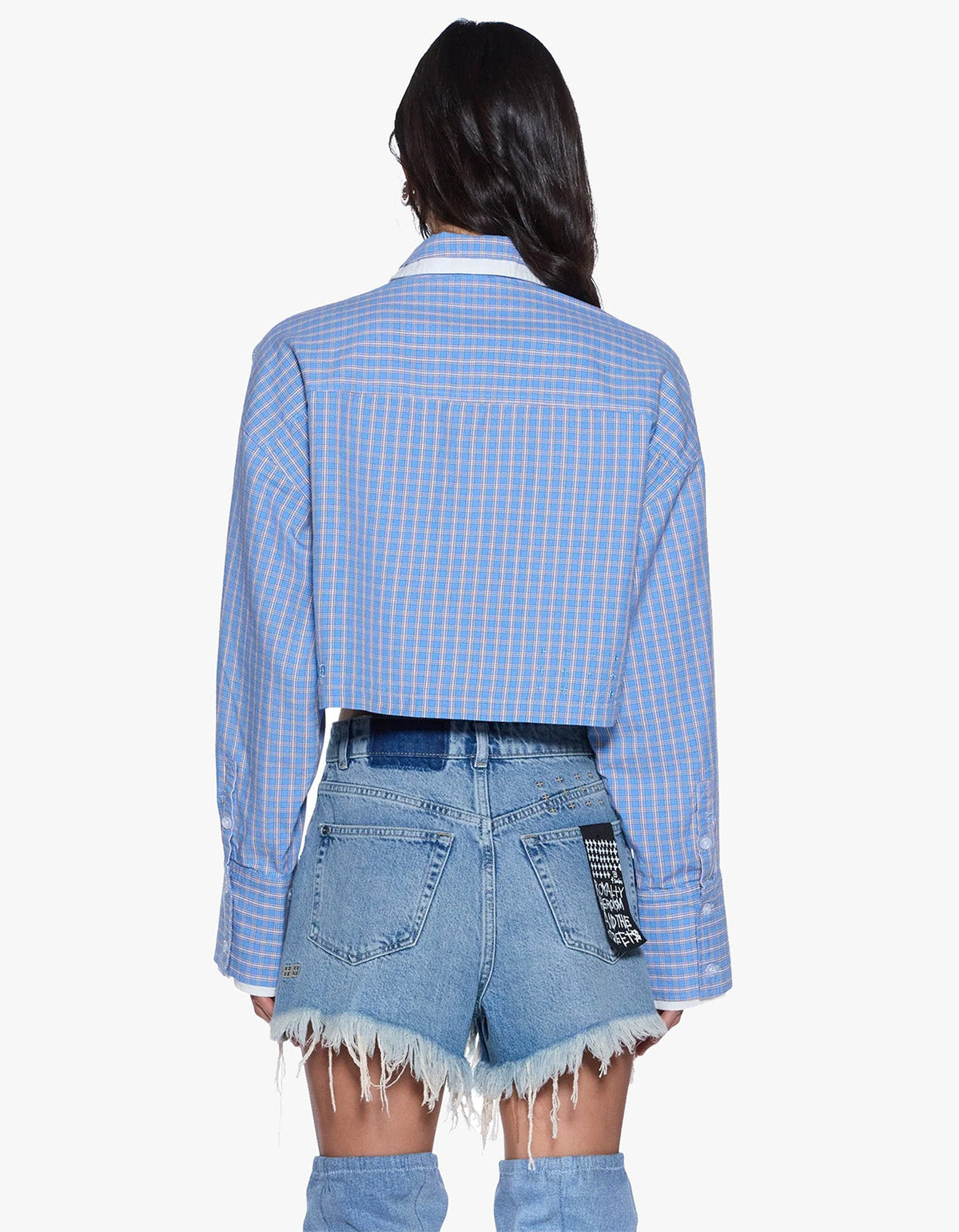 Balter L/S Shirt - Blu Check