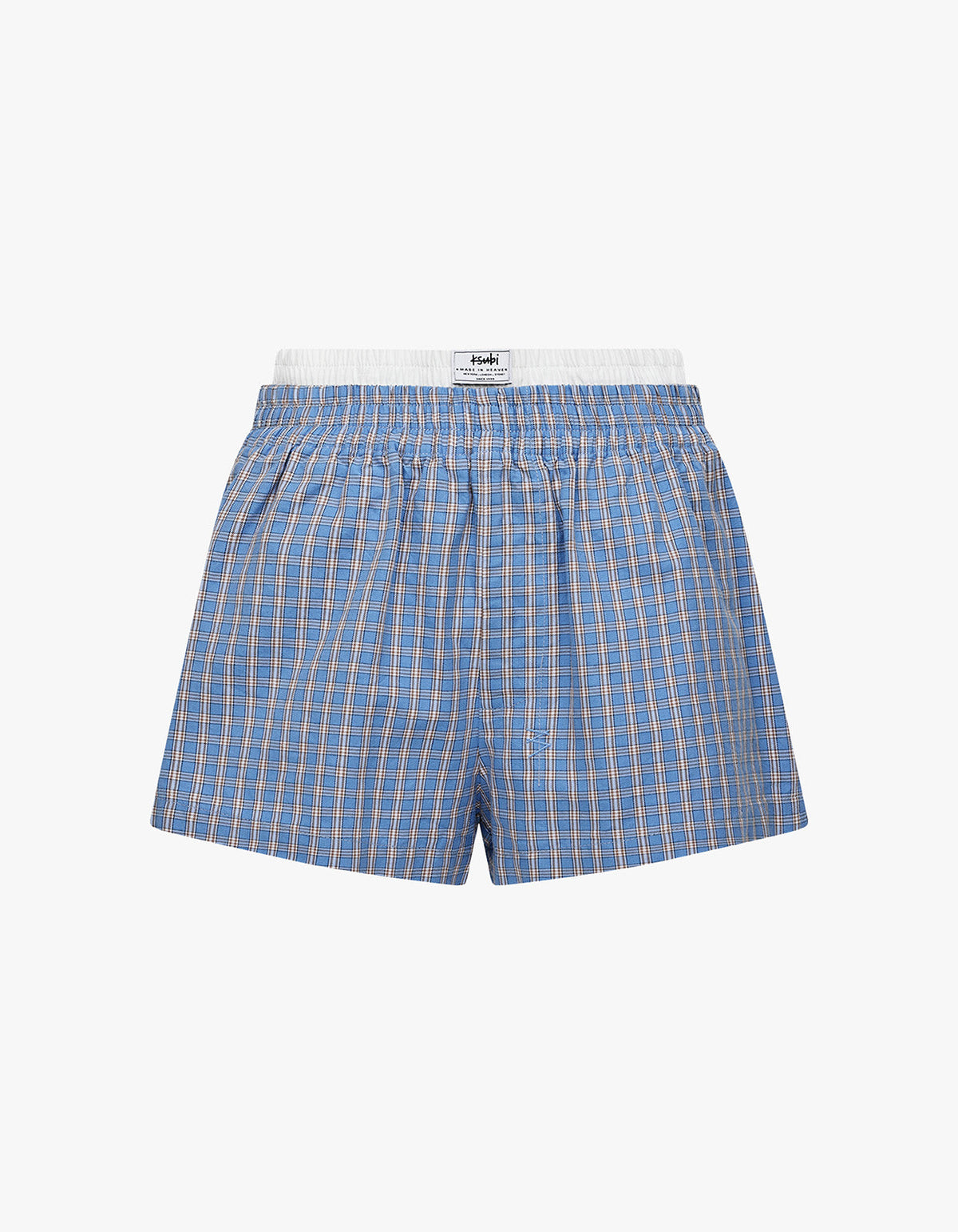Boxer Shorts - Blu Check