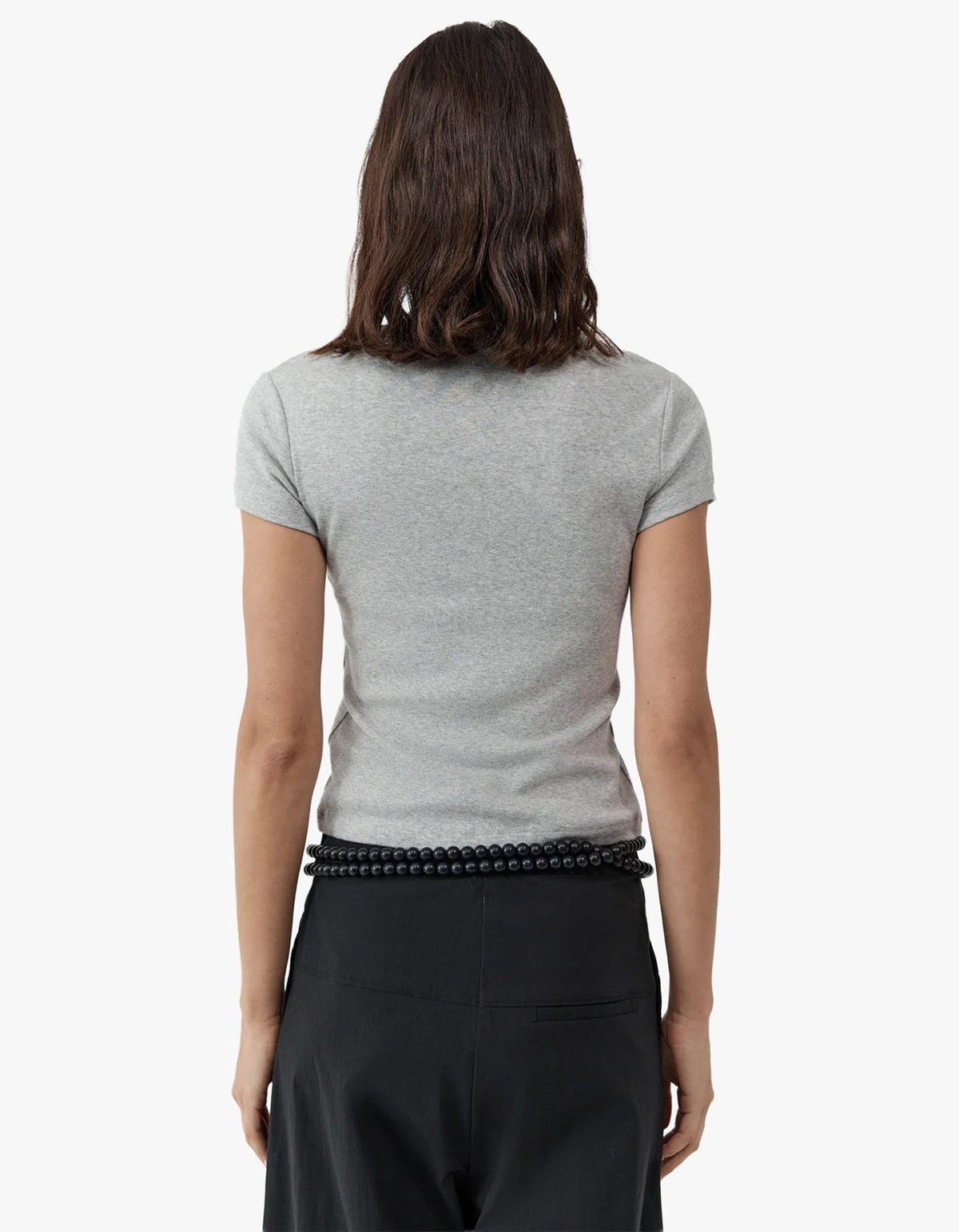 Organic Cotton Baby Tee - Grey Marle