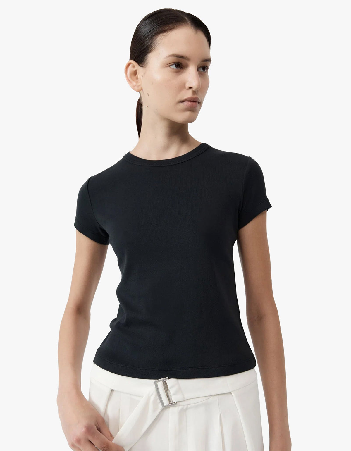 Organic Cotton Baby Tee - Jet Black