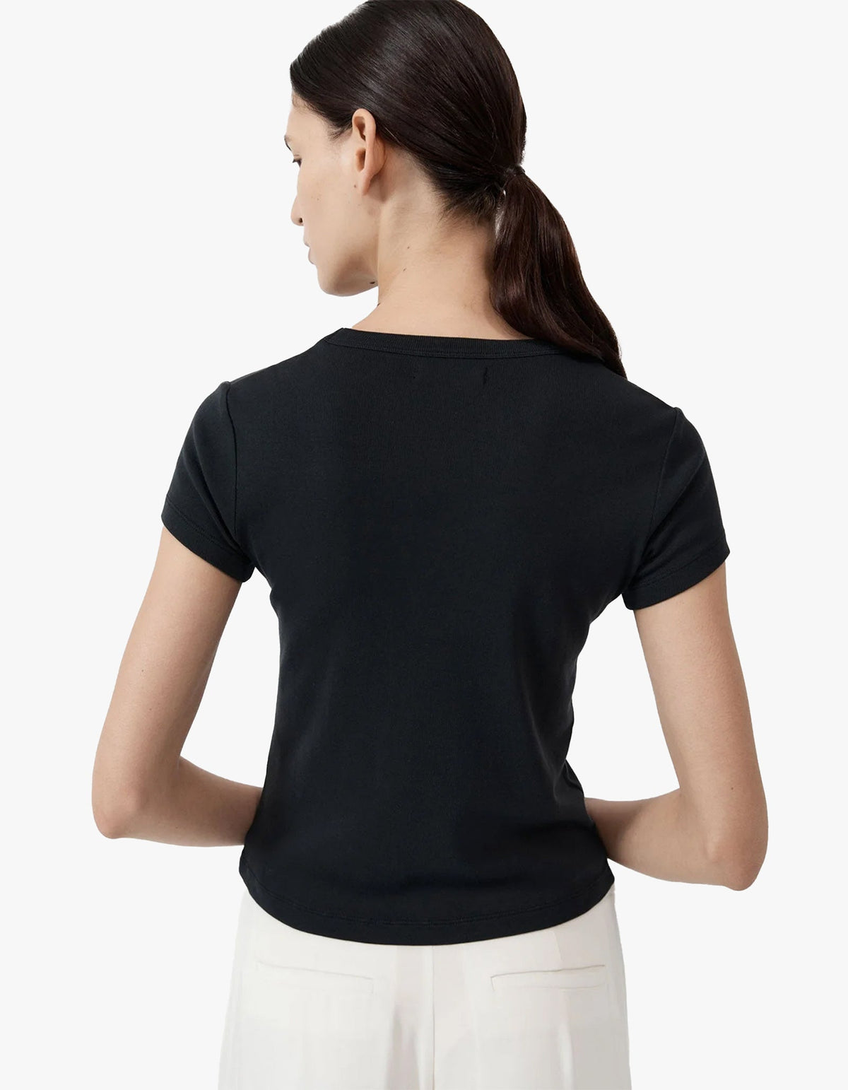 Organic Cotton Baby Tee - Jet Black