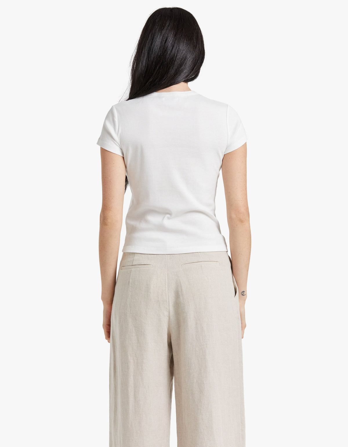 Organic Cotton Baby Tee - White