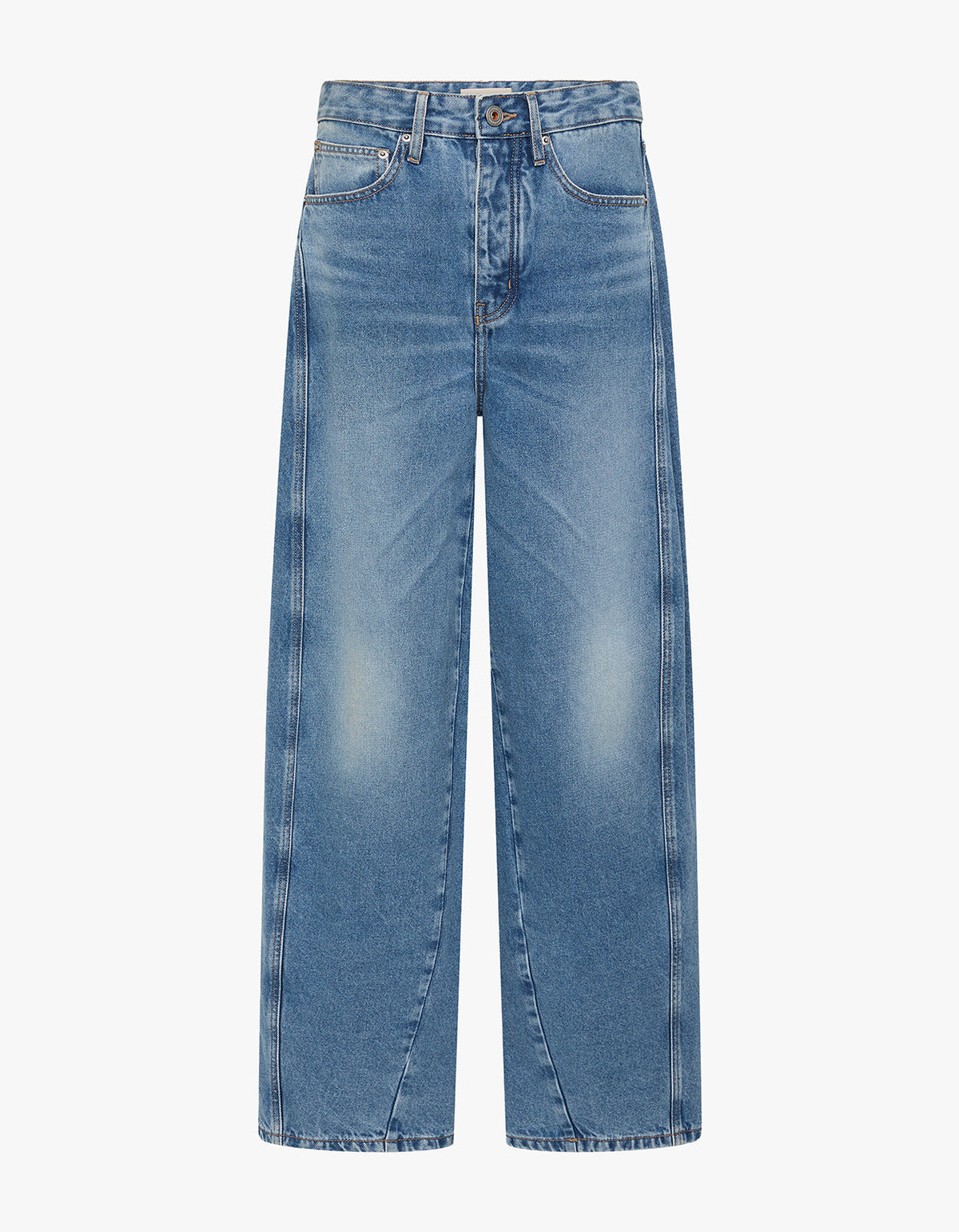 Mid Rise Balloon Jeans - 90S Blue