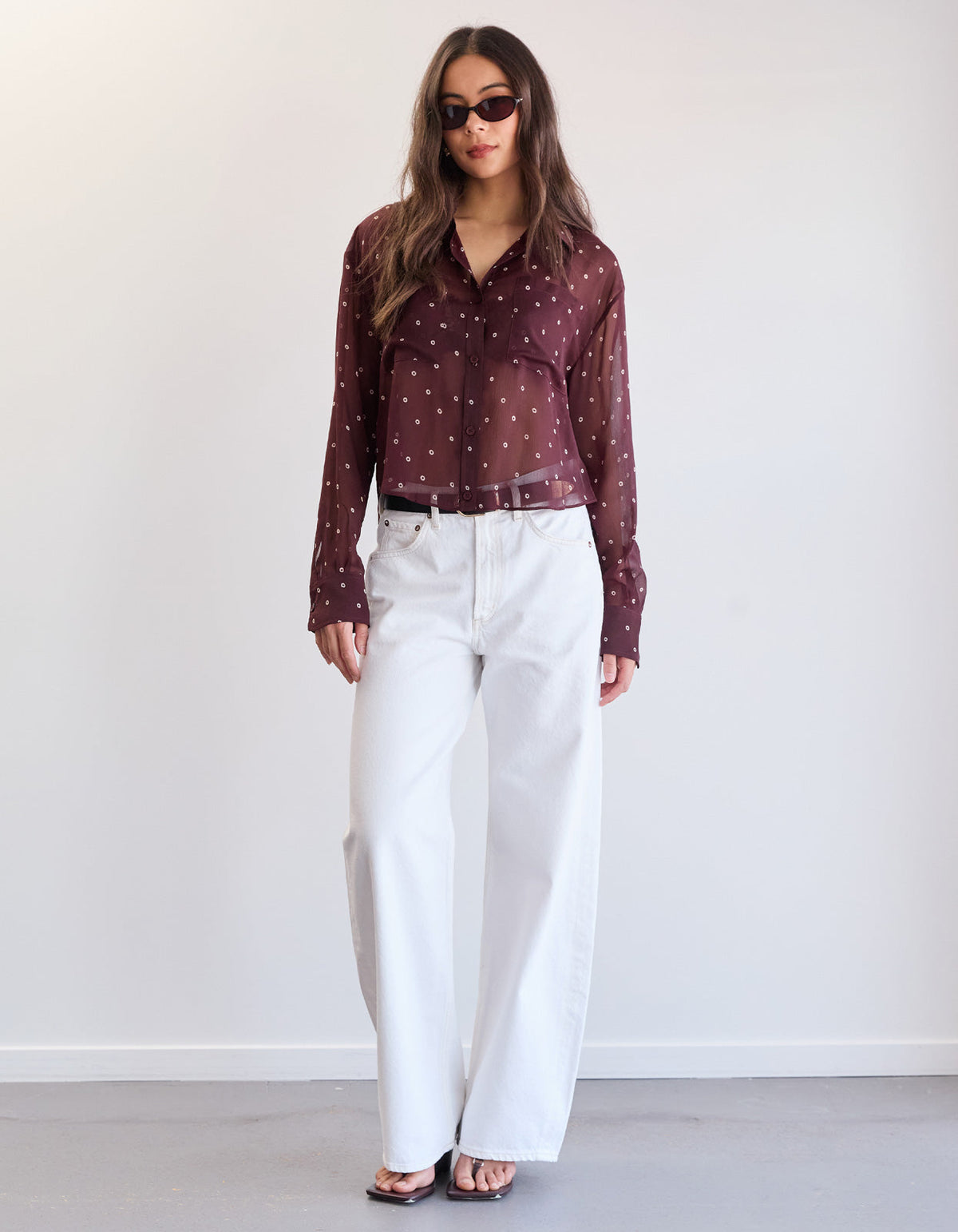 Ava Shirt - Spot Print