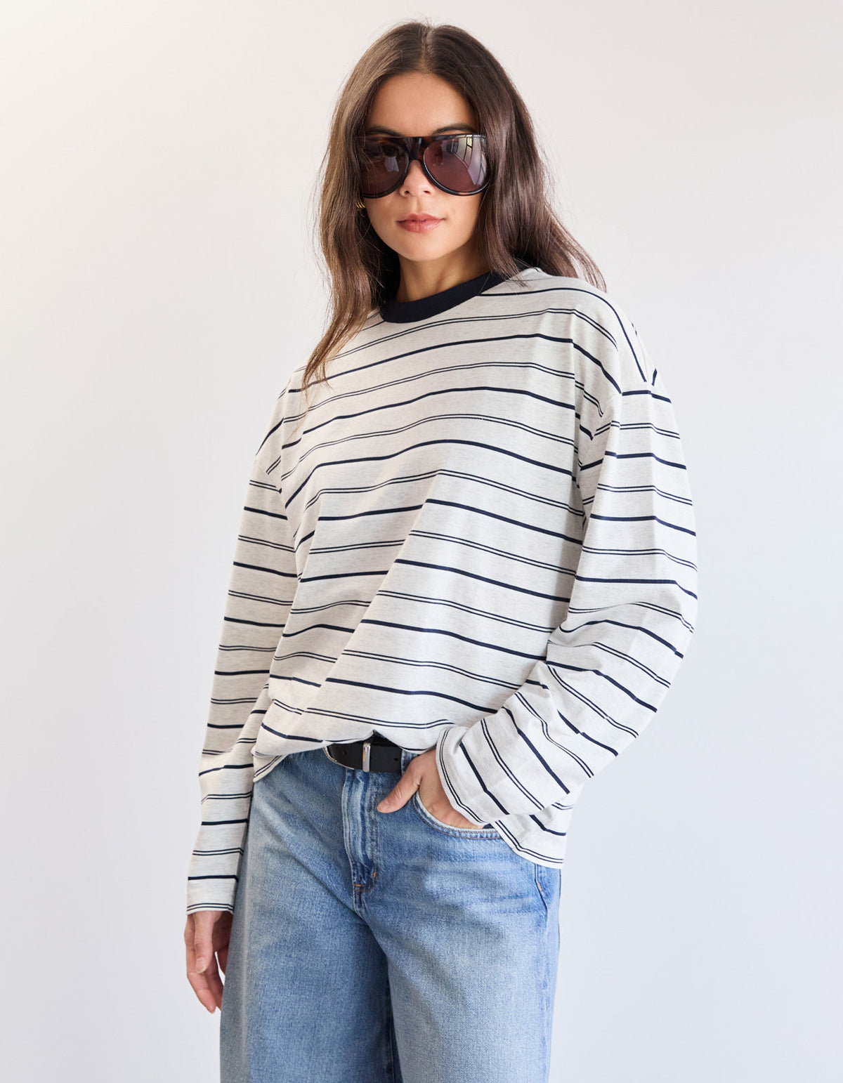 Bea Stripe L/S Tee - Stripe