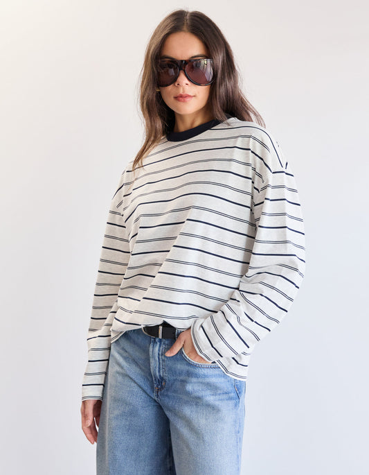 Bea Stripe L/S Tee - Stripe