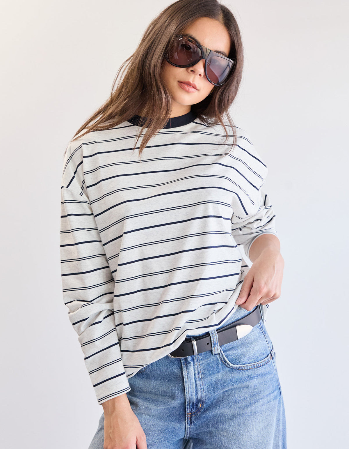 Bea Stripe L/S Tee - Stripe