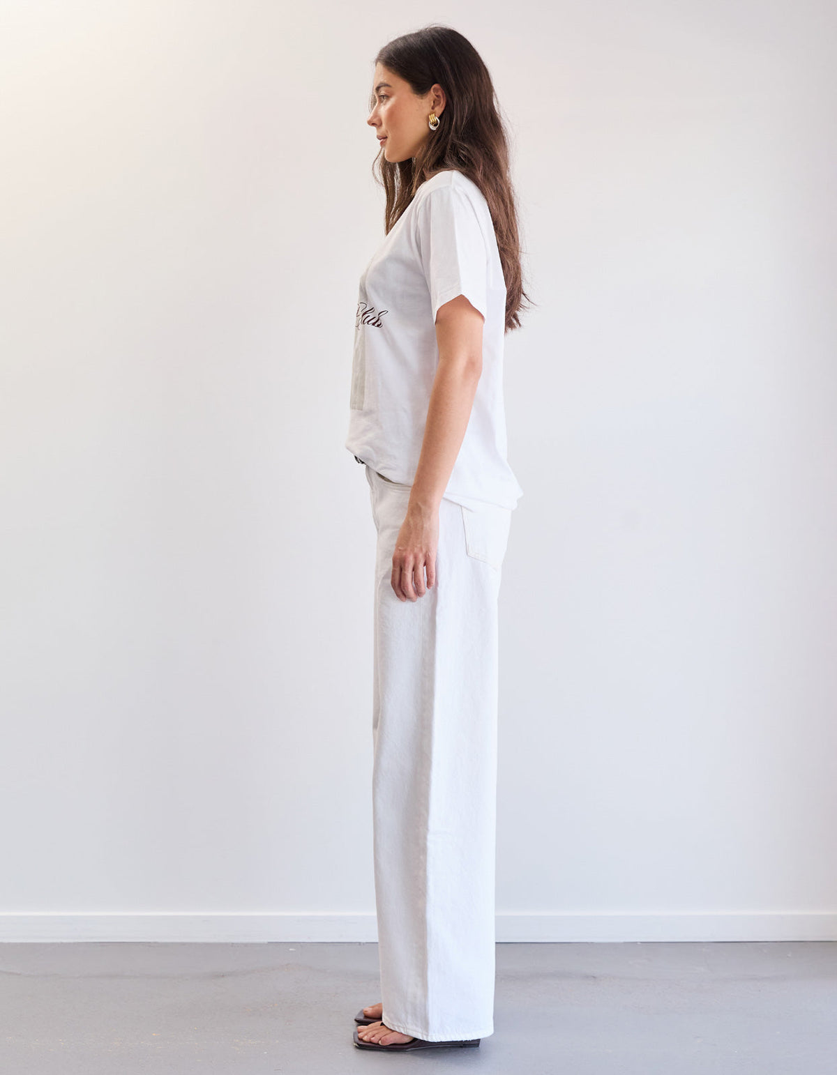 Palm Club Tee - White
