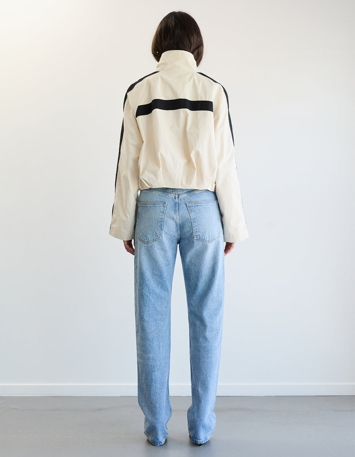 Coast Jacket - Ivory/Black