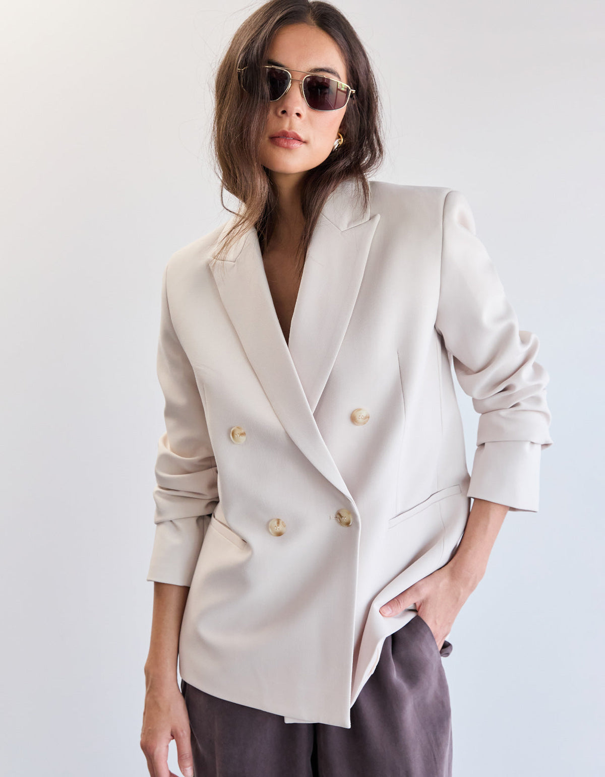 Lockie Blazer - Vanilla