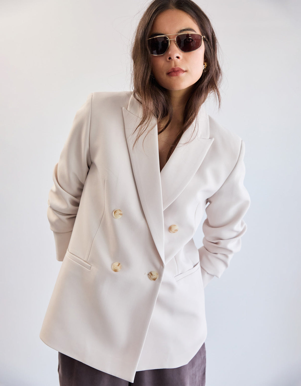 Lockie Blazer - Vanilla
