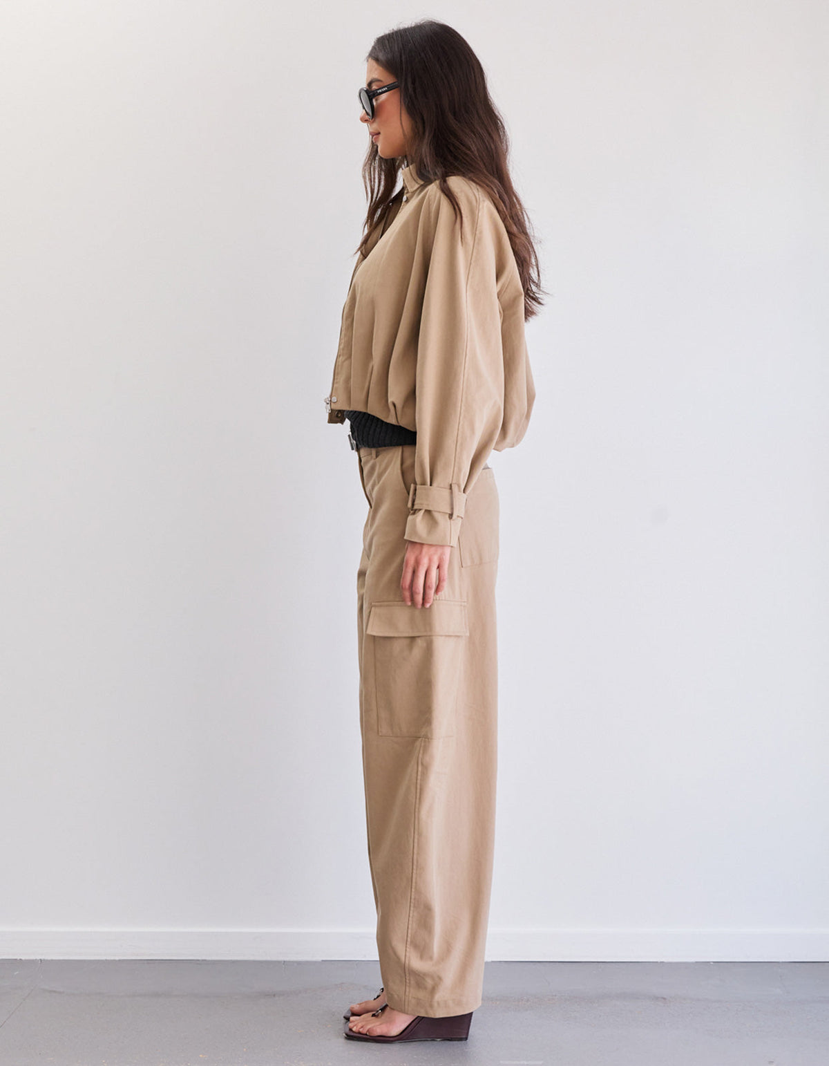 Loxley Barrel Pant - Tan