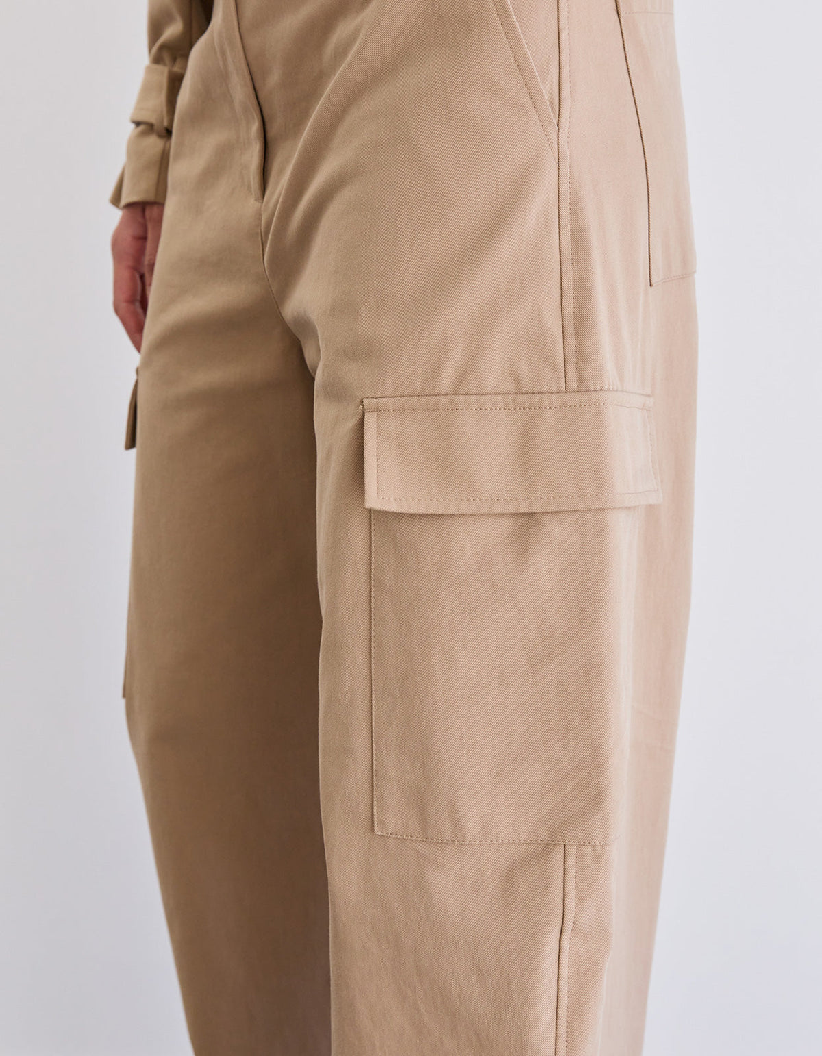Loxley Barrel Pant - Tan