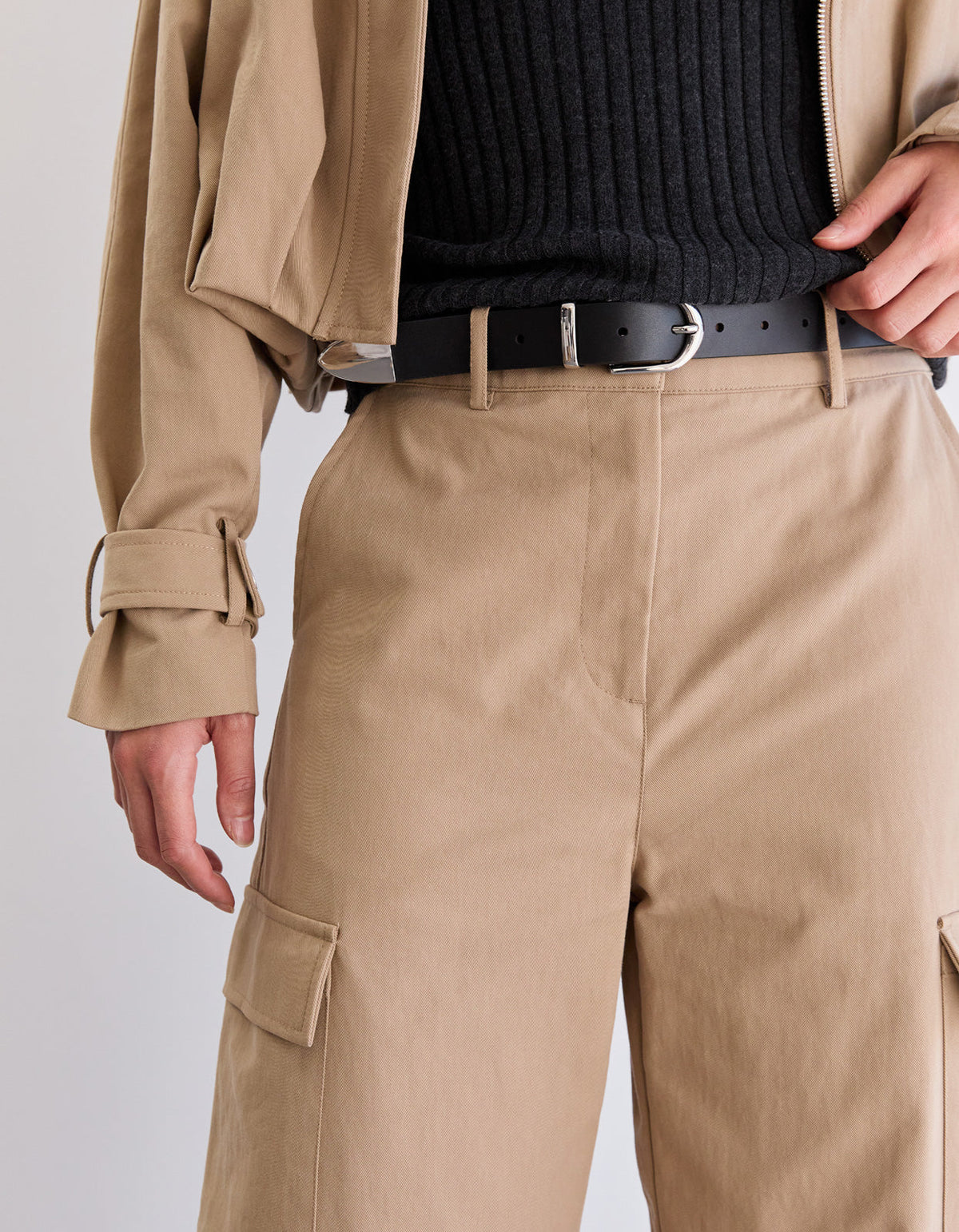 Loxley Barrel Pant - Tan