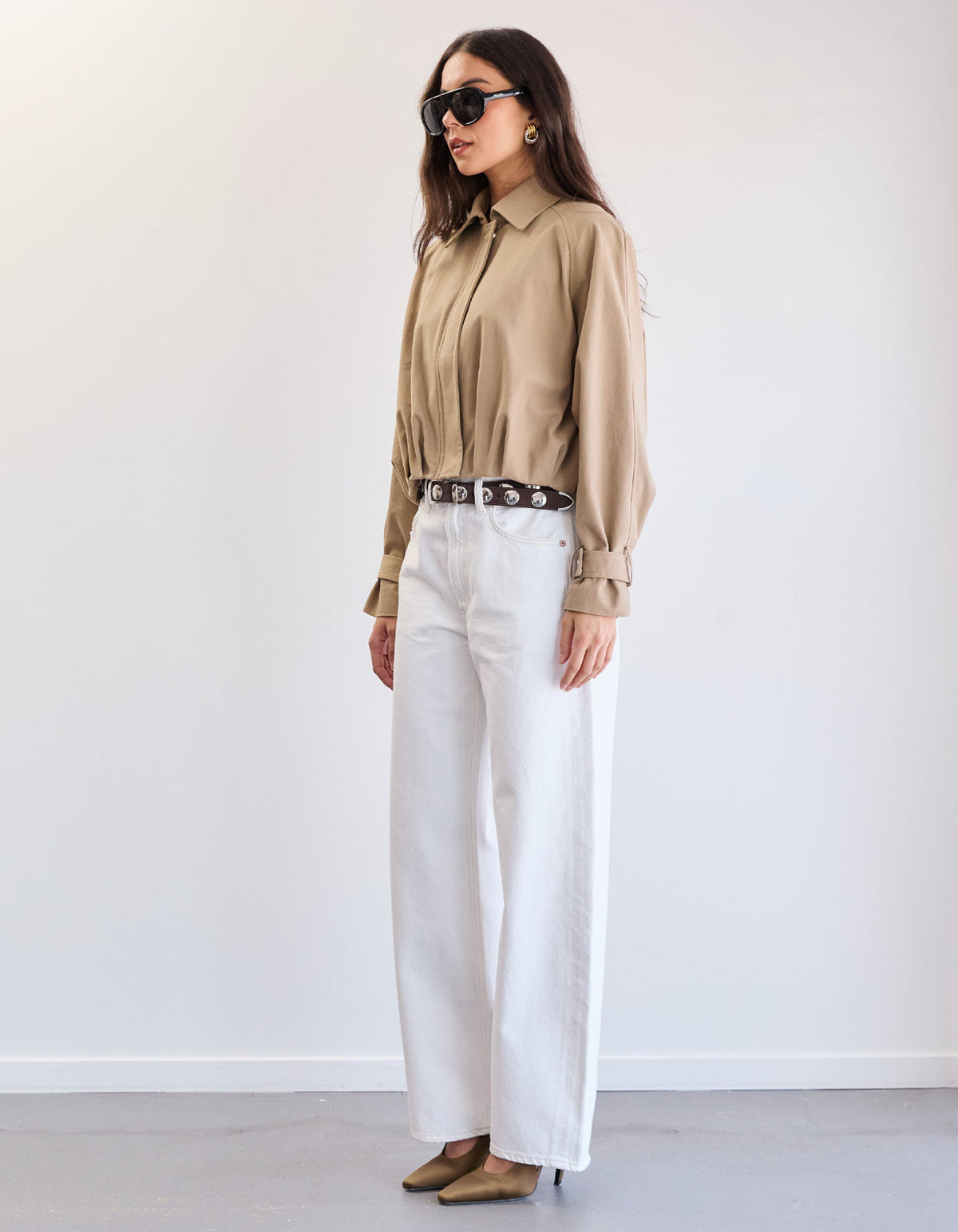 Loxley Crop Trench - Tan