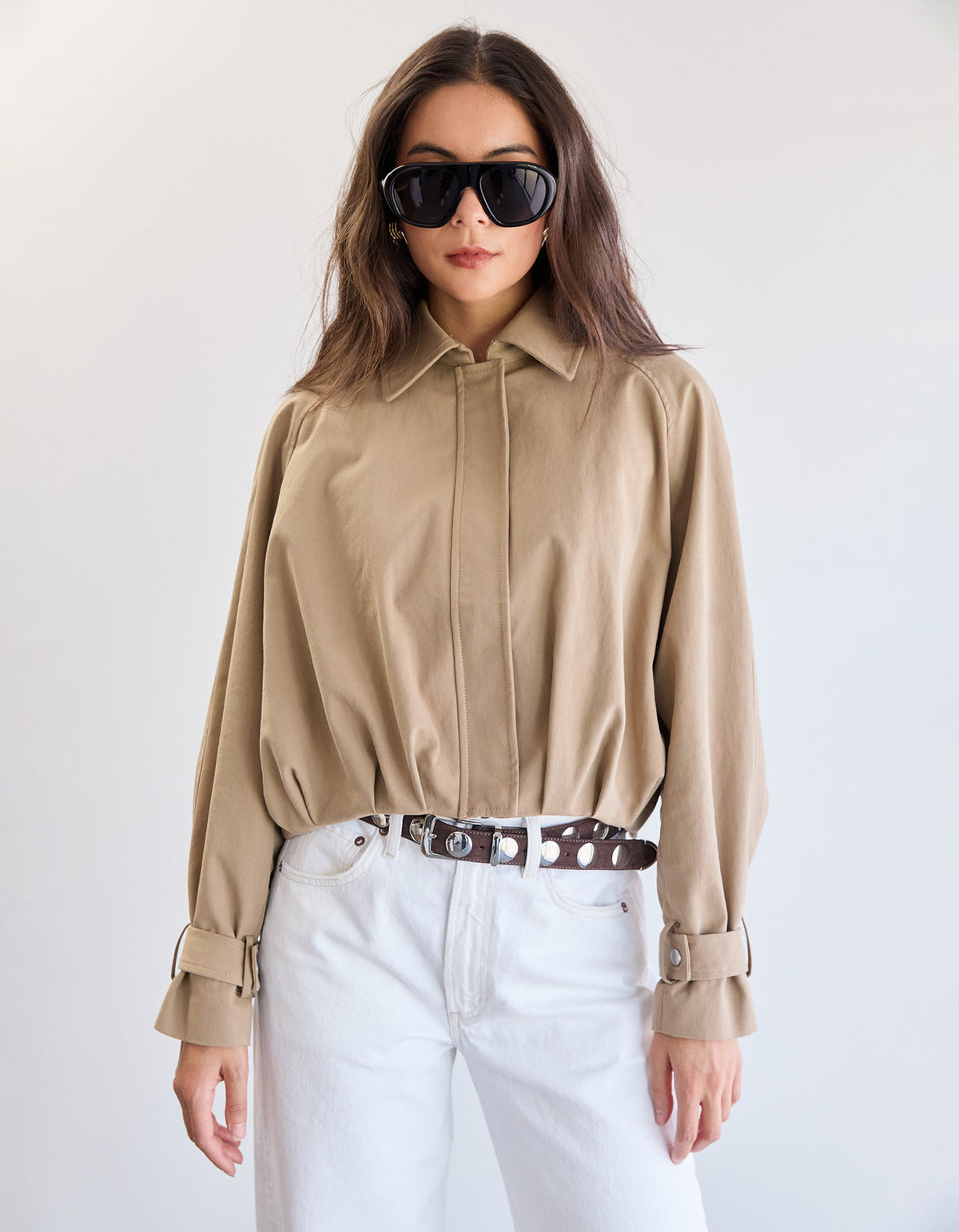 Loxley Crop Trench - Tan
