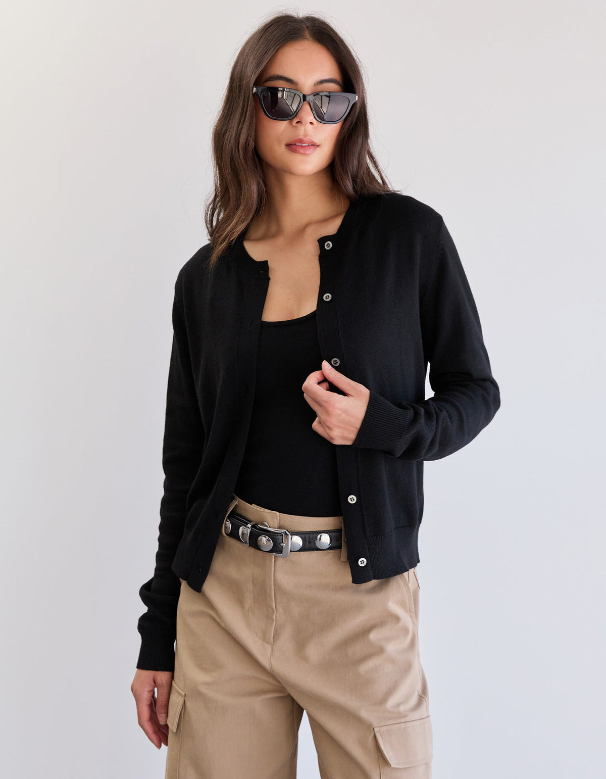 Milan Cardigan - Black
