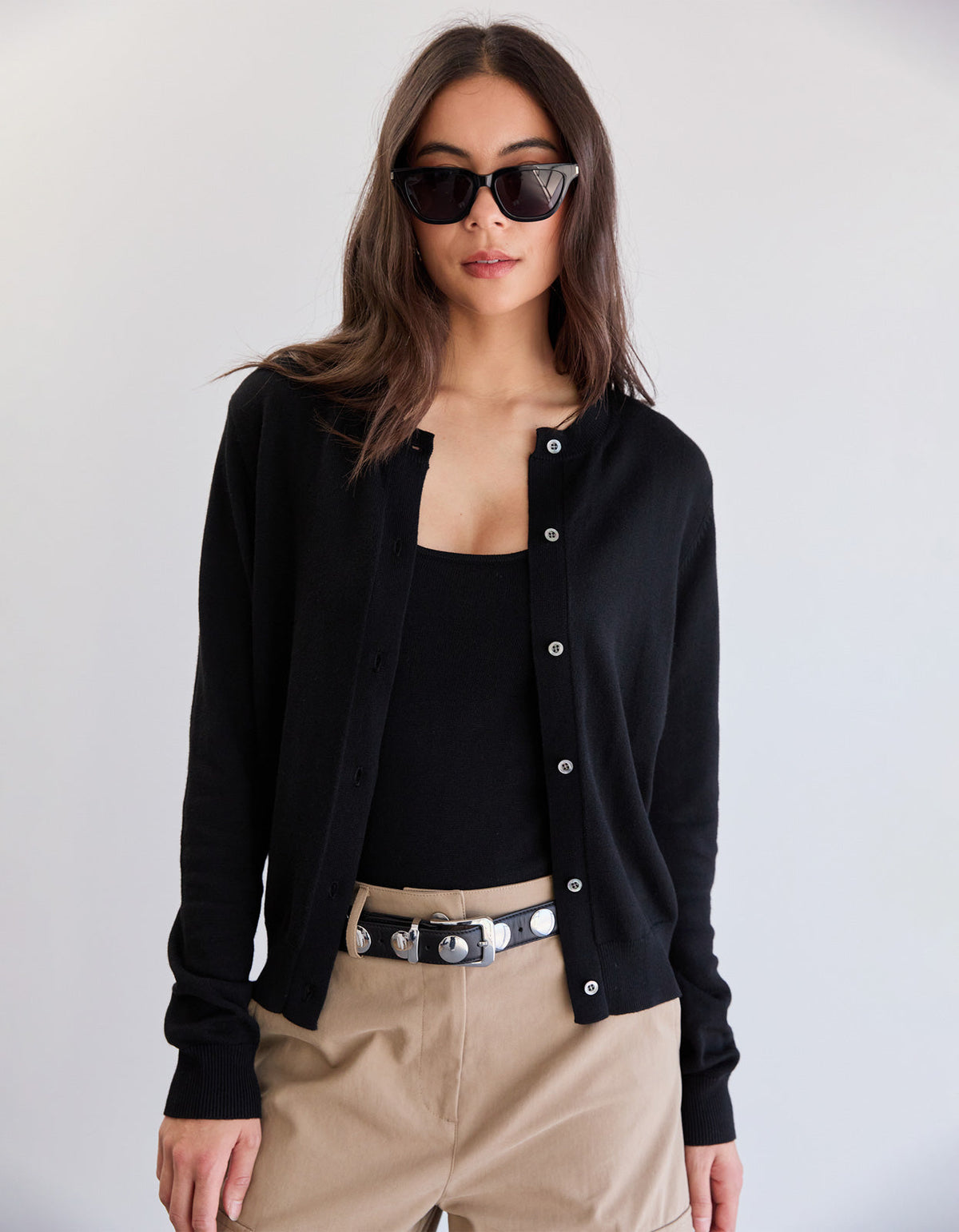 Milan Cardigan - Black