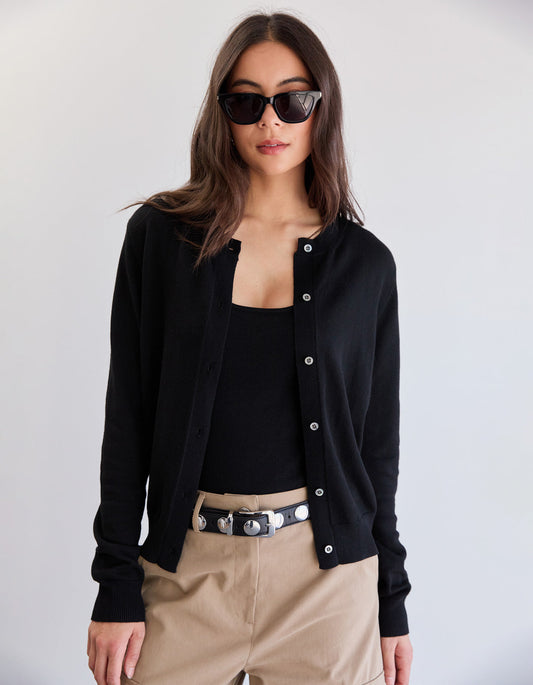 Milan Cardigan - Black
