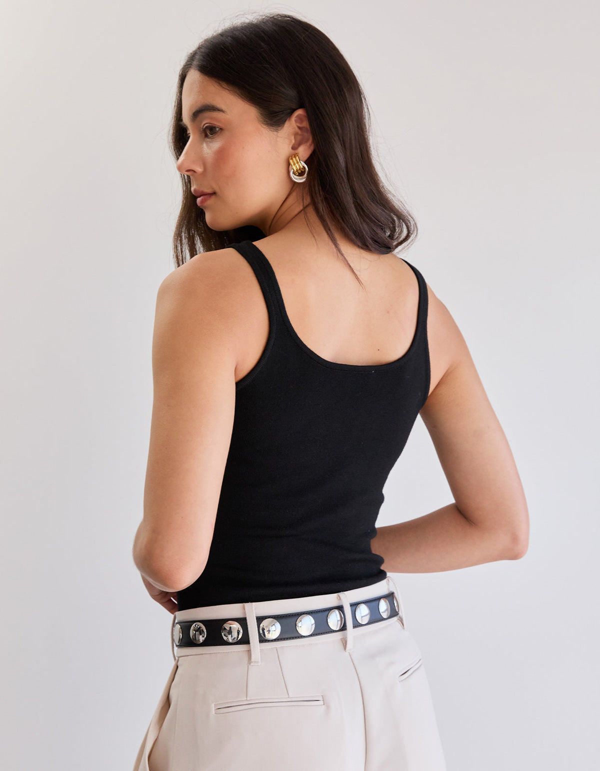 Milan Tank - Black