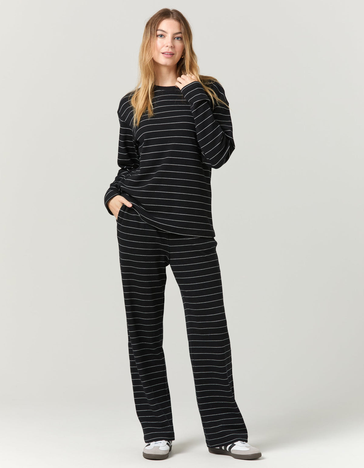 Scott Pant - Black Stripe