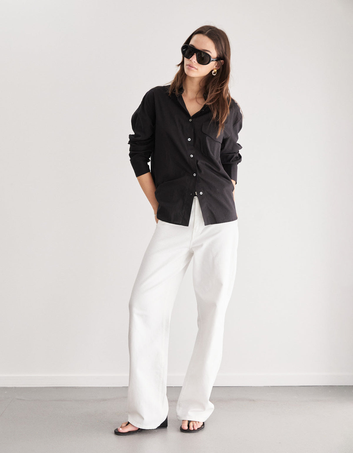 Louise Shirt - Black
