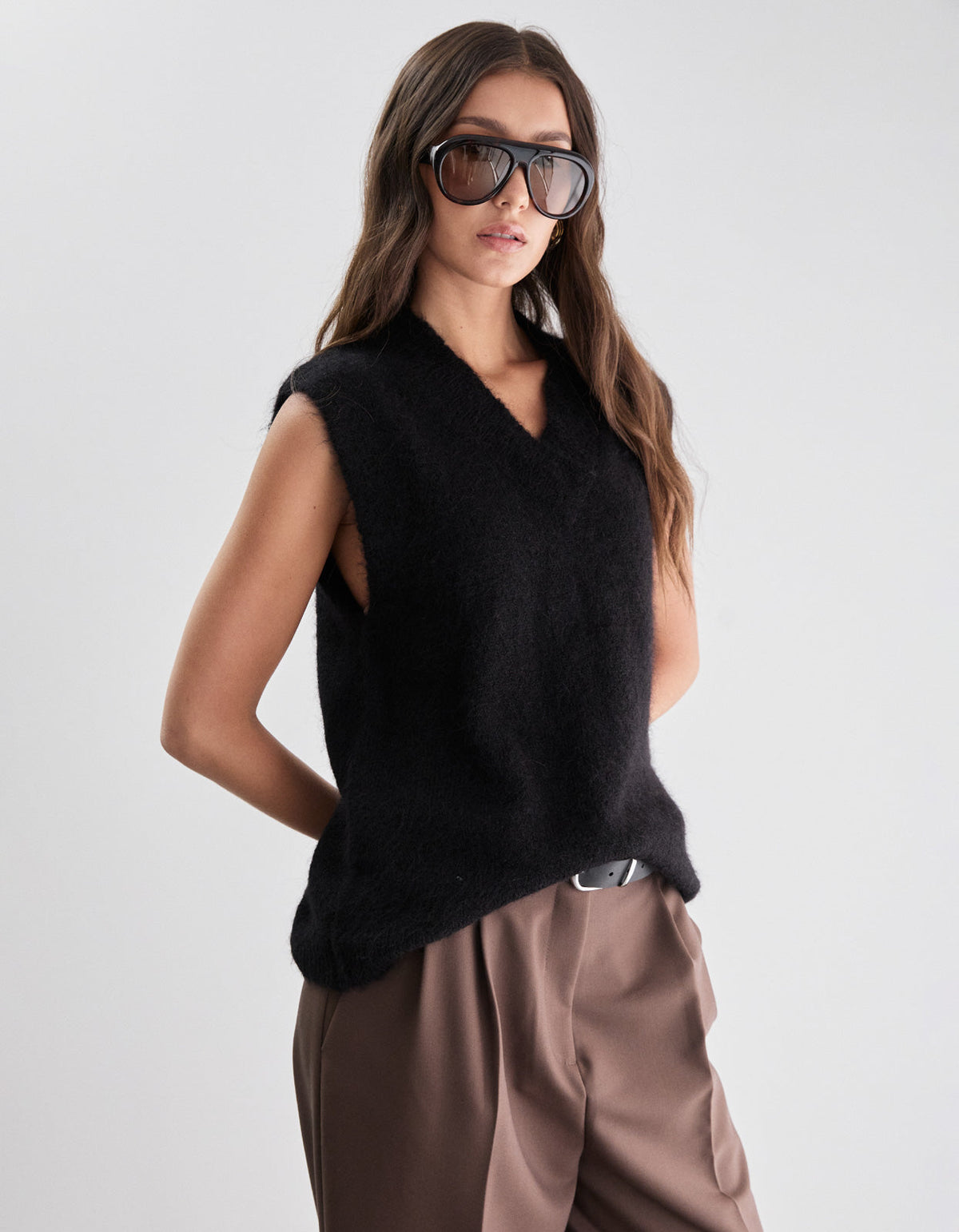 Mila Vest - Black