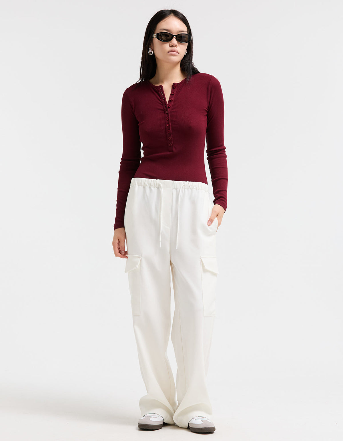 Milos Pant - White