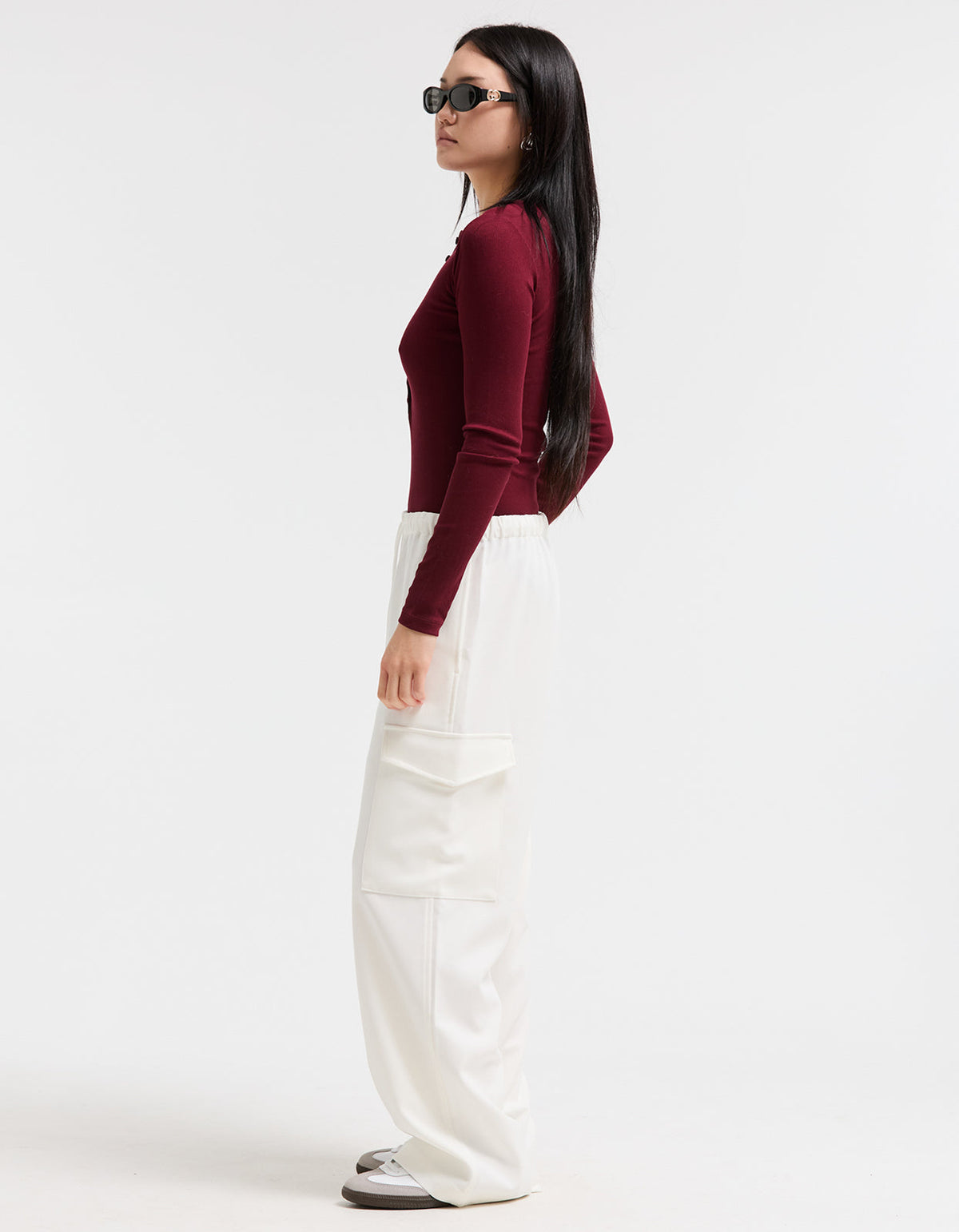 Milos Pant - White