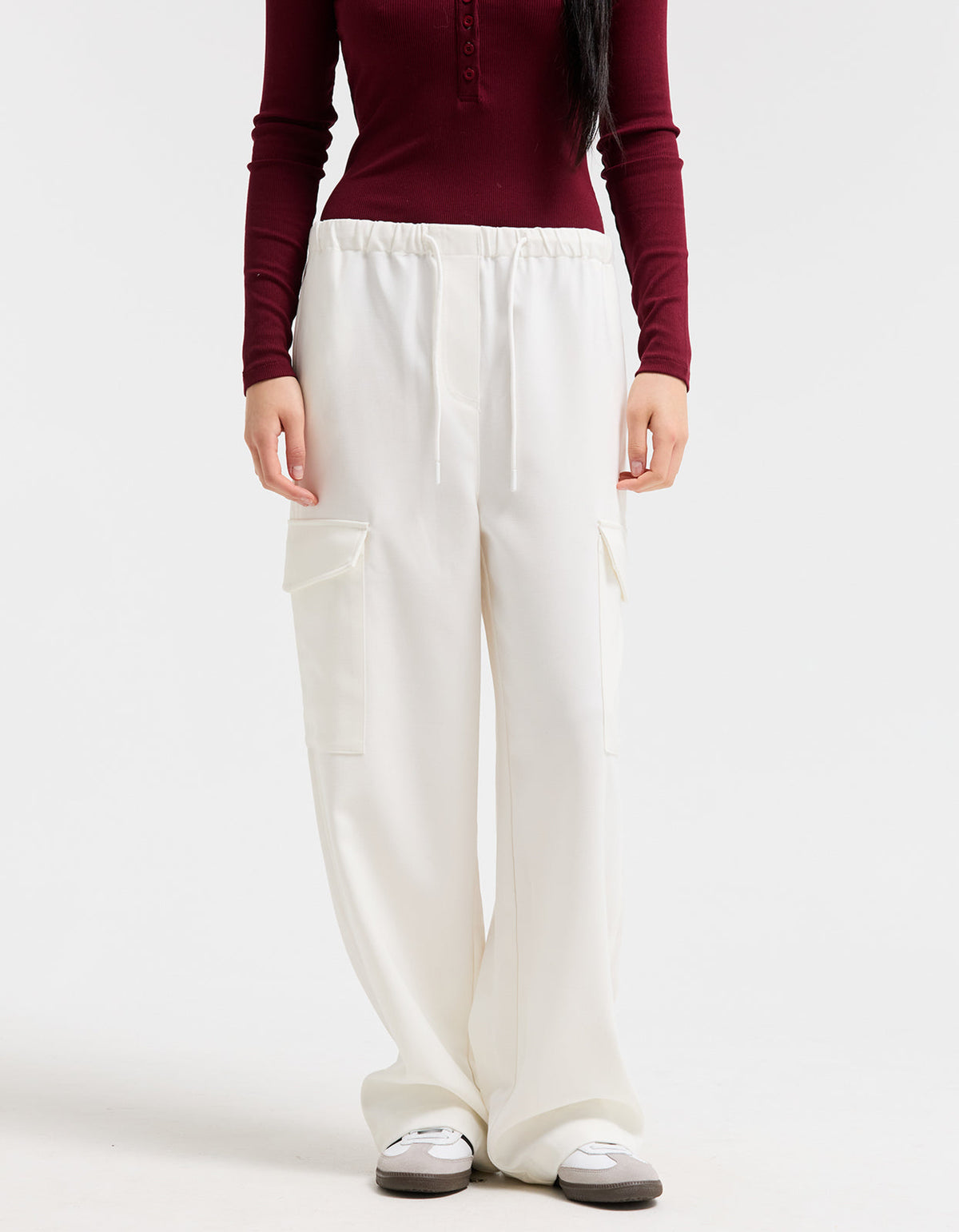 Milos Pant - White