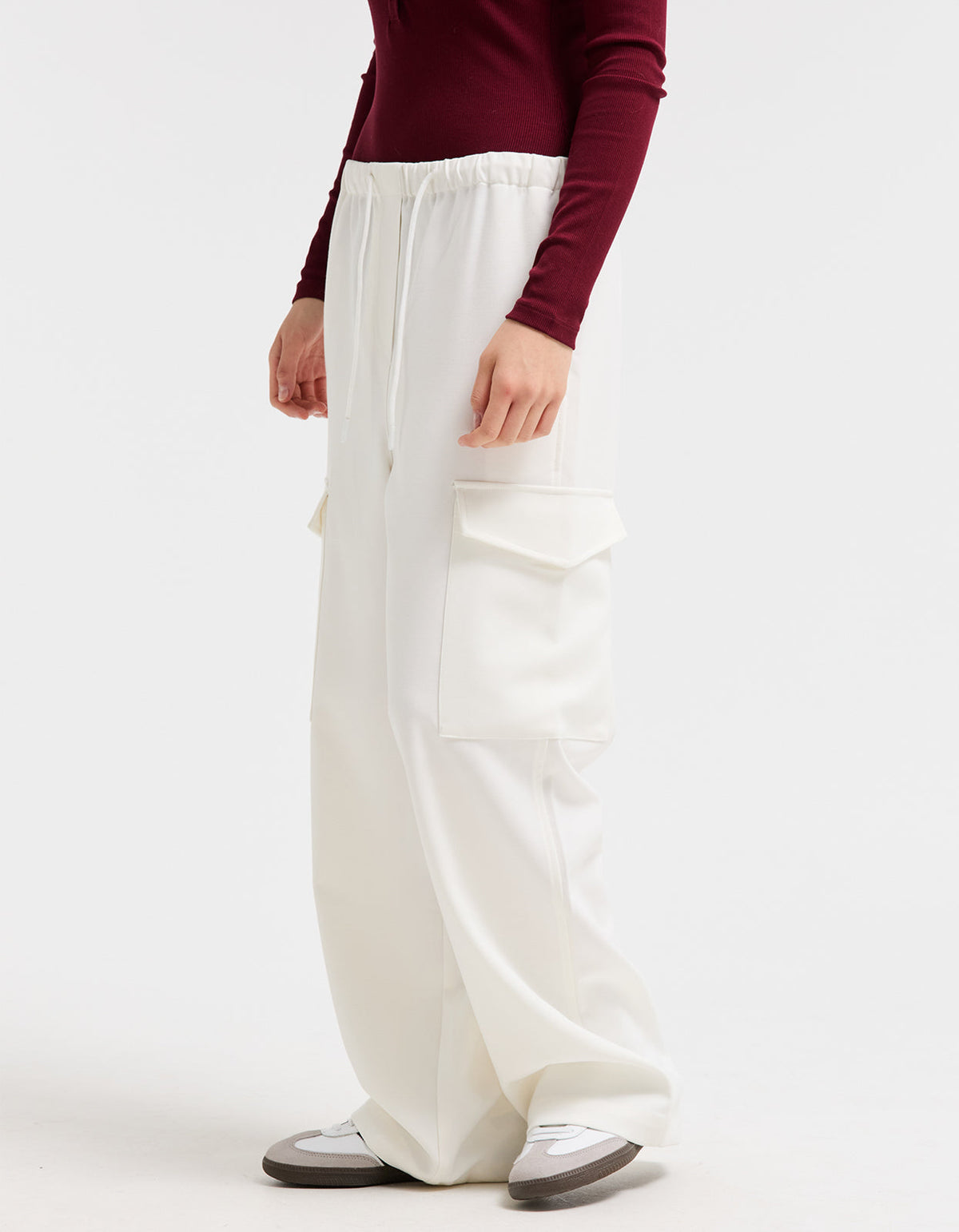 Milos Pant - White