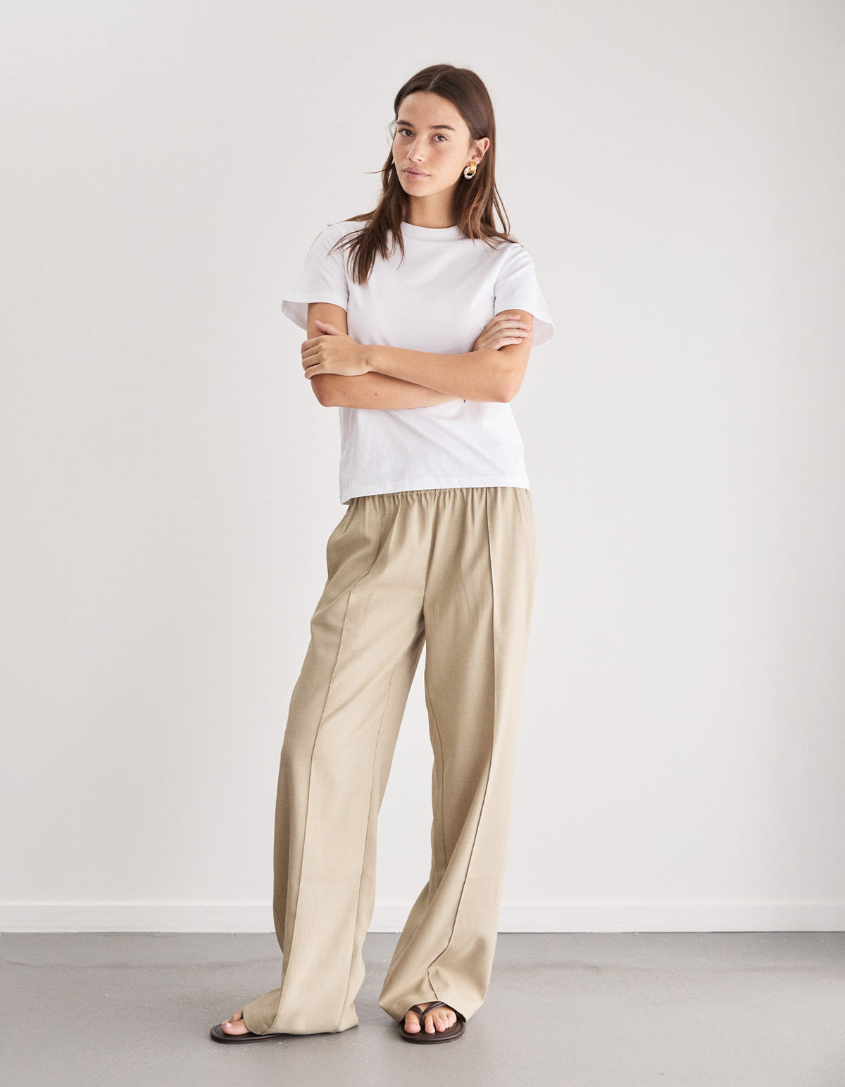 Sloane Tee - White