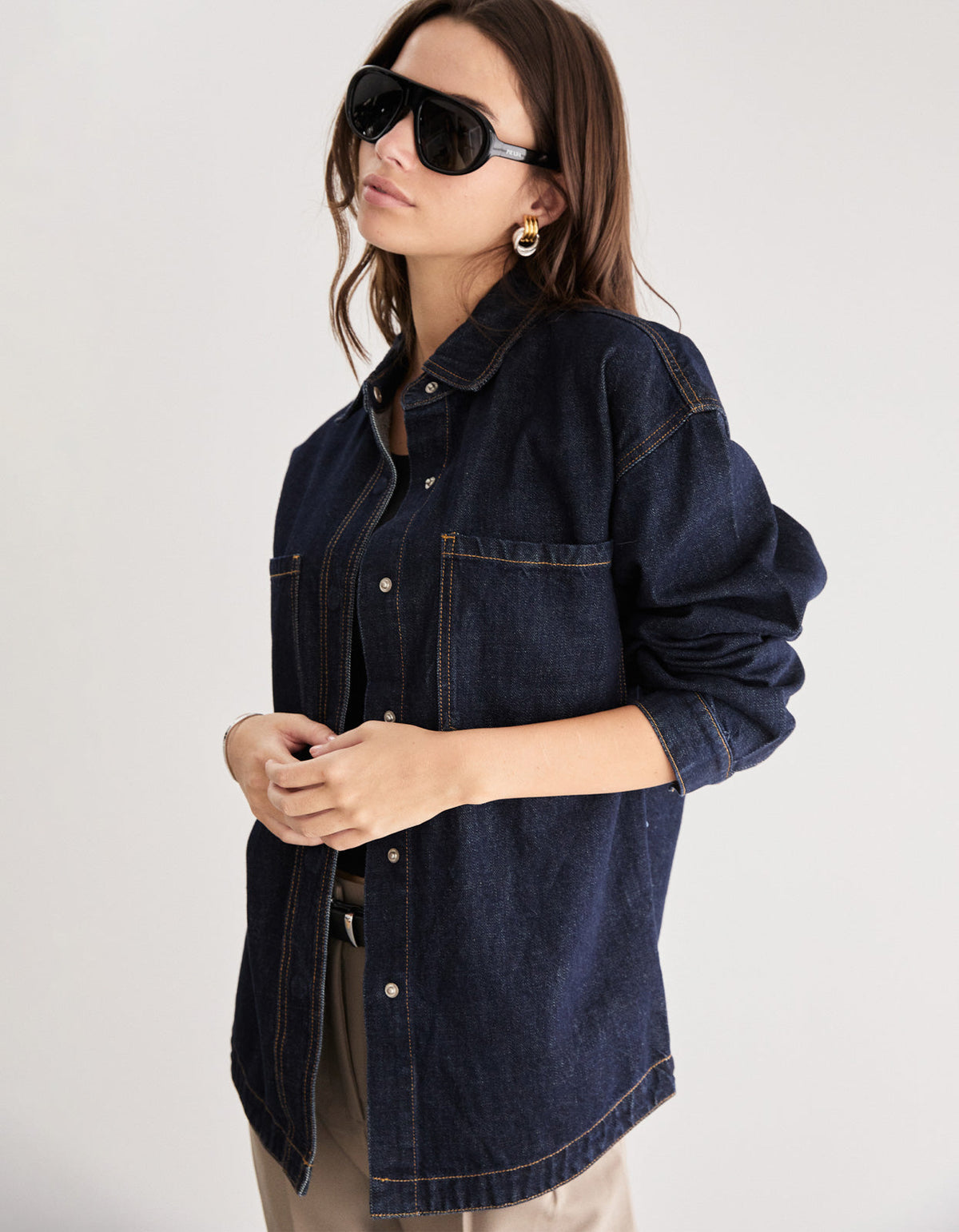 The Terminal Shirt - Indigo Rinse