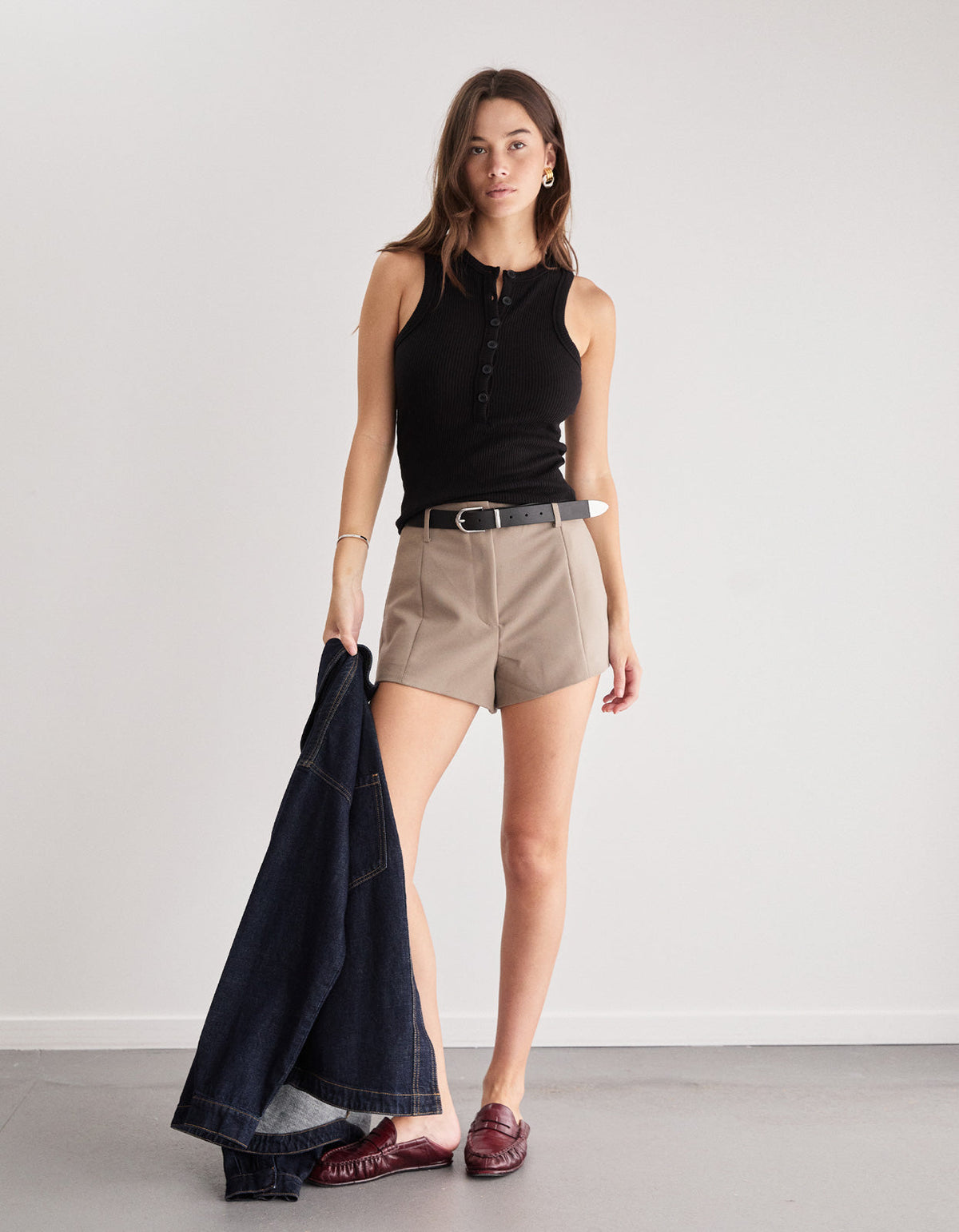 Polly Tank - Black